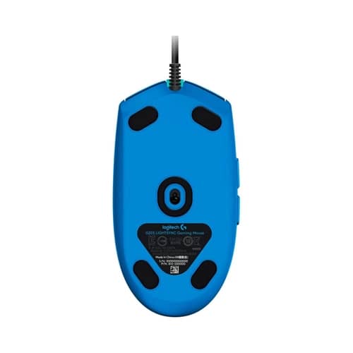 Mouse c/Cable LOGITECH G203 Azul