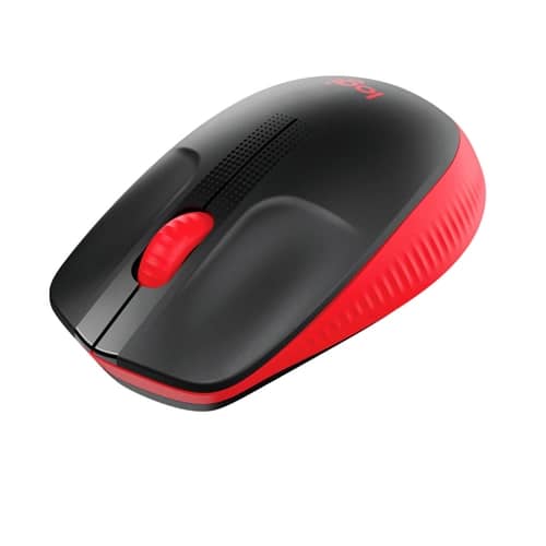 Mouse Inalámbrico LOGITECH M190 Rojo