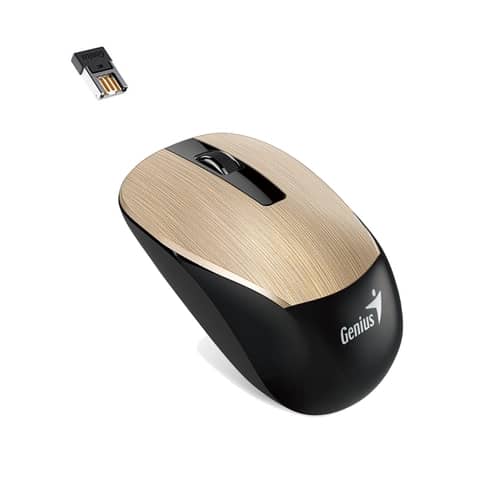 Mouse Inalámbrico GENIUS NX-7015 Dorado