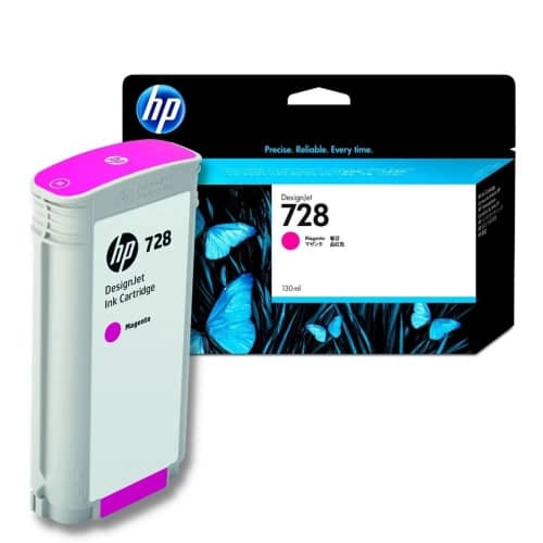 Cartucho de Tinta Plotter HP 728 Magenta