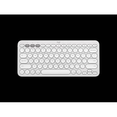 Teclado Inalámbrico Logitech Pebble 2 K380 Blanco