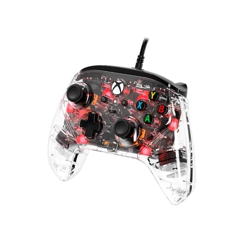 Control HyperX Clutch - RGB - Xbox -(Transparente)