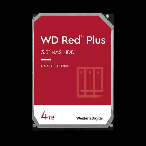 Disco duro interno WD 4TB 3.5" Red SATA 256MB 5400