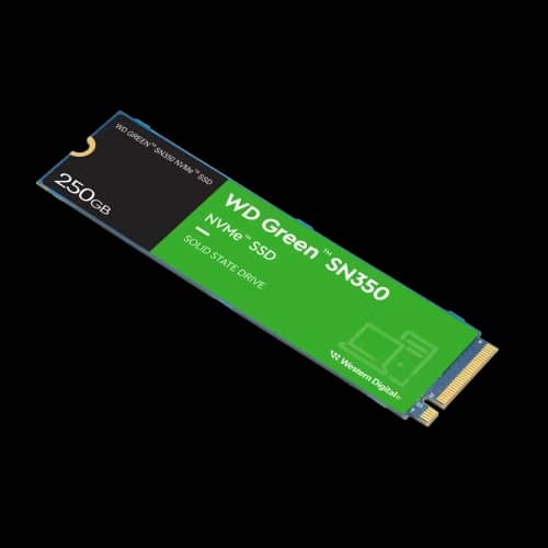 Disco Interno SSD WD Green SN350 250GB M.2 NVMe PCIe 3.0 2400MB/S
