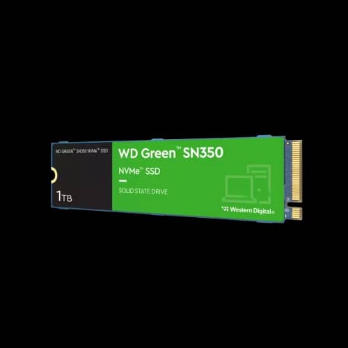 Disco Interno SSD WD Green SN350 1TB M.2 2280 NVMe PCIe 3.0 2400MB/S