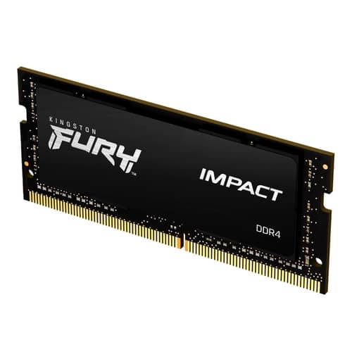 Memoria SODIMM Fury DDR5 16GB 5600MHz Impact Negra