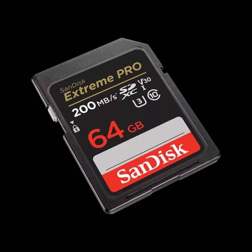 Tarjeta SD Sandisk Extreme PRO 64GB 200MB/s 4K