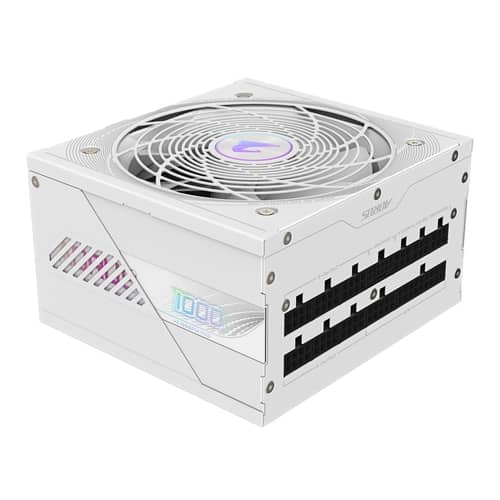 Fuente GIGABYTE AORUS ELITE 1000W 80  Platinum Modular PCIe 5.0 PG5 ICE