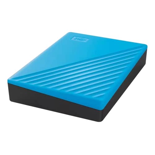 Disco Externo HDD WESTERN DIGITAL MyPassport 4TB USB 3.2 Azul