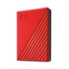 Disco duro portatil WD My Passport 4TB USB 3.2 Rojo