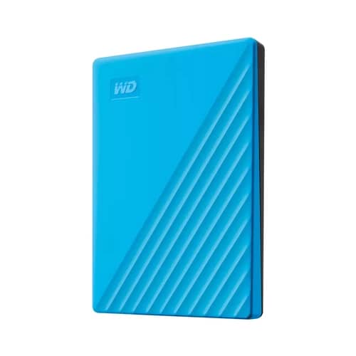 Disco Externo HDD WESTERN DIGITAL MyPassport 2TB USB 3.2 Azul