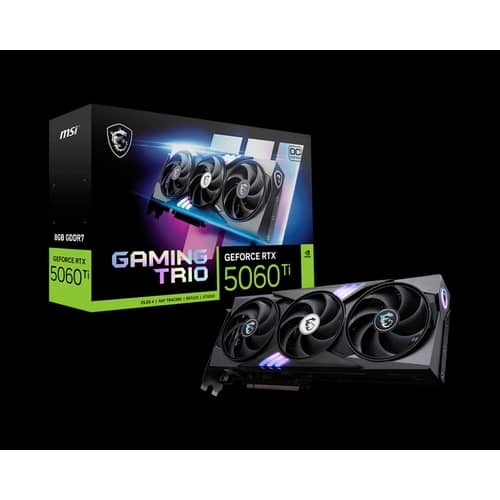 Placa MSI GeForce RTX 5060 Ti 8G GAMING TRIO OC