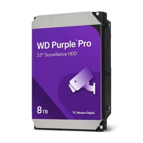Disco Interno HDD WESTERN DIGITAL Purple PRO 8TB 3.5" SATA 3.0 7200RPM 256MB