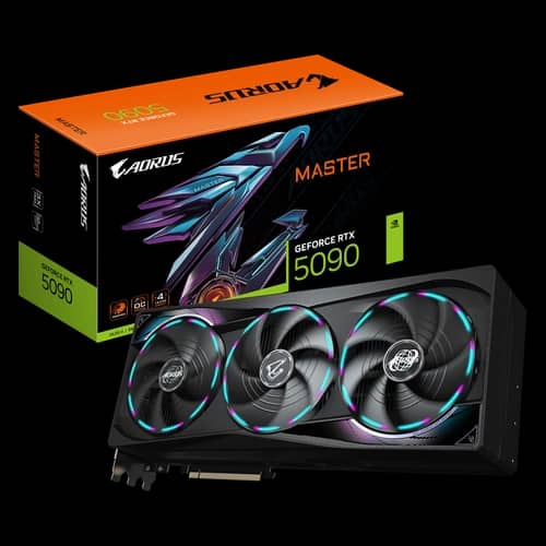 Placa de Video GIGABYTE AORUS GeForce RTX 5090 MASTER 32G