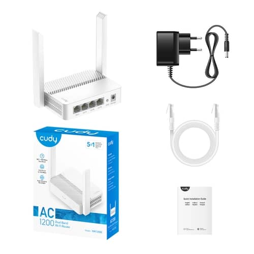 Router Cudy WR1200E AC1200Mbps