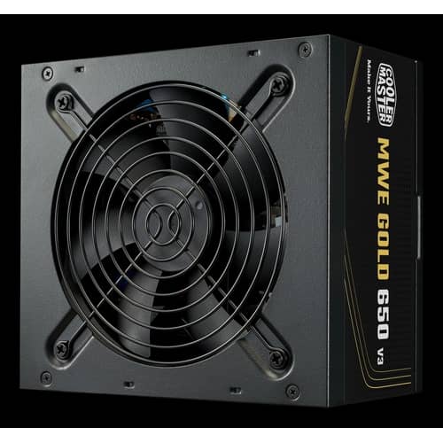 Fuente Cooler Master MWE Gold 650W 80 Plus NM FR A/AR cord