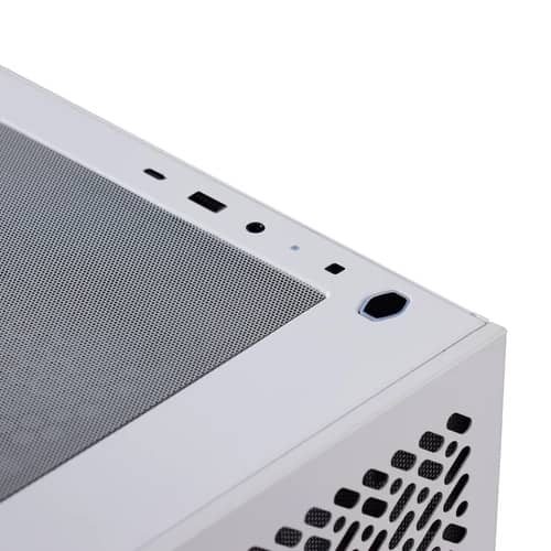 Gabinete Cooler Master Elite 302 White 3 fans ARGB s/fuente