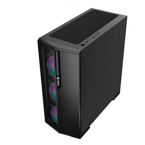 Gabinete Teros TE-1175N Gaming Mid Tower 4 Fans ARGB s/fuente