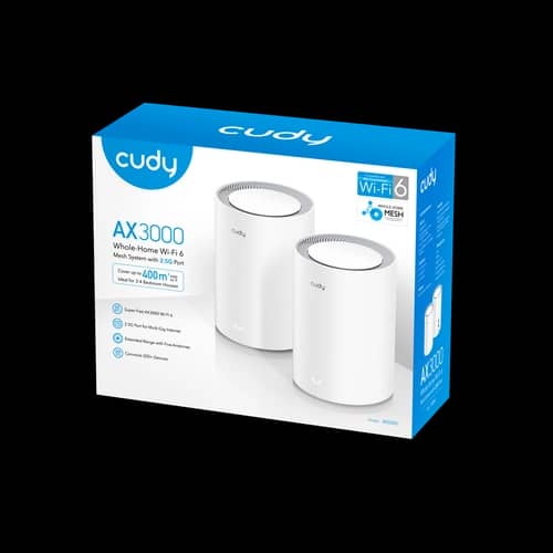 Router Mesh Cudy AC3000 Gigabit 2 pack
