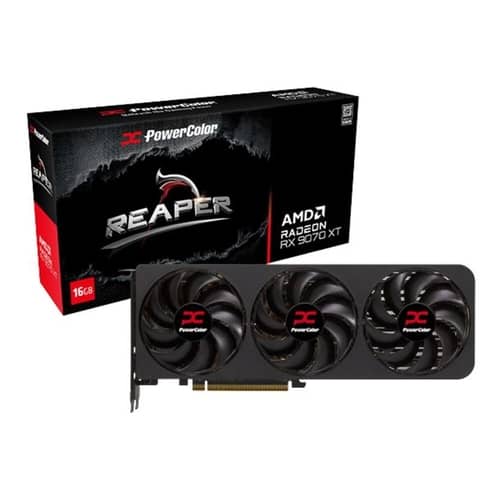 Placa de Video Powercolor Reaper AMD Radeon RX 9070 16GB GDDR6