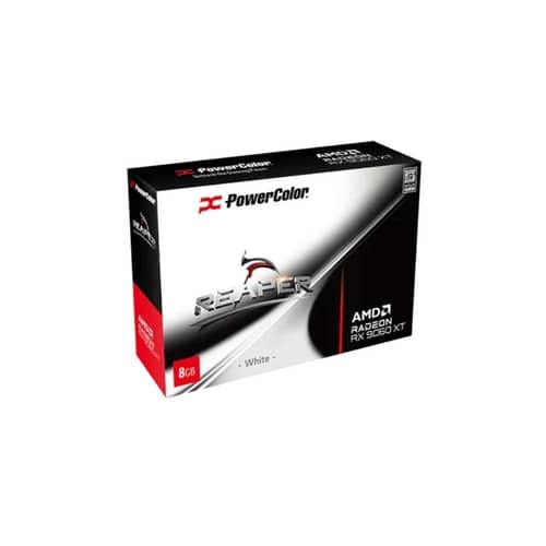 Placa de Video Powercolor Reaper White AMD Radeon RX 9060 XT 16GB GDDR6 WHITE
