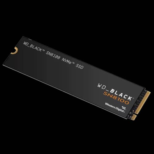 Disco Interno SSD WD Black SN8100 1TB M.2 2280 NVMe PCIe 5.0 14900Mb/s s/Disip