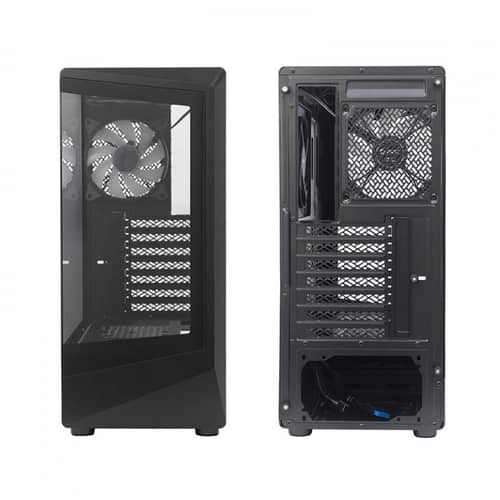 Gabinete Teros TE-1321G Gaming Mid Tower Tempered Glass x3 Fans ARGB s/ fuente