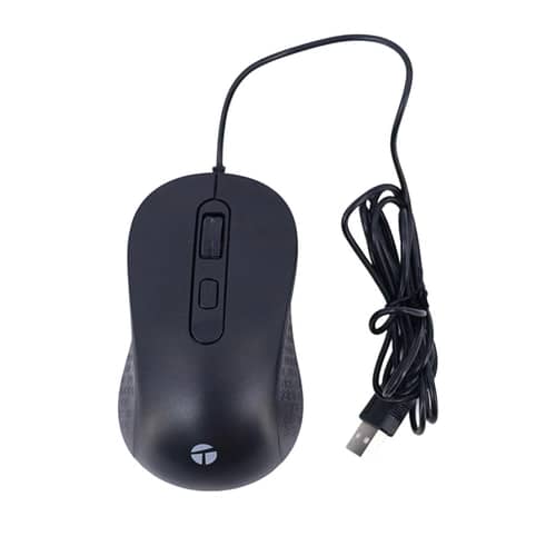 Mouse Teros TE-1229S c/cable Black