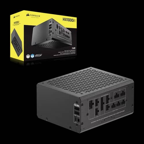 Fuente CORSAIR HX1000i SHIFT 1000W Platinum modular conexión lateral
