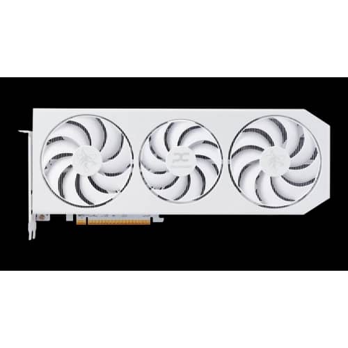 Placa Powercolor Hellhound Spectral White  AMD Radeon  RX 9070 XT 16GB GDDR6