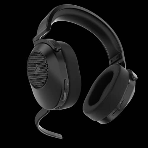 Auricular gaming cable Corsair HS65 Wireless carbón