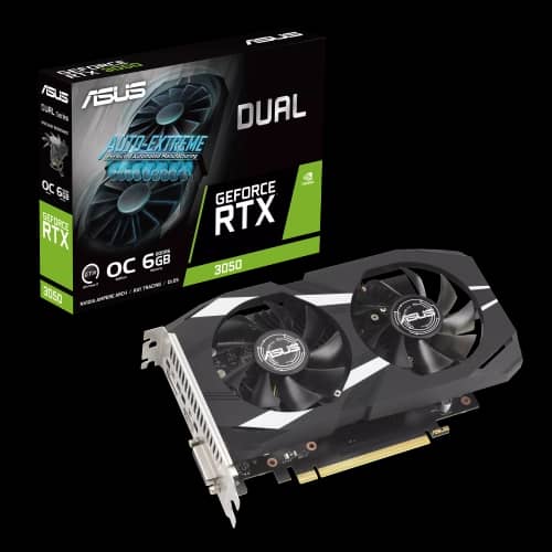 Placa de Video ASUS NVIDIA GeForce DUAL RTX 3050 O6G