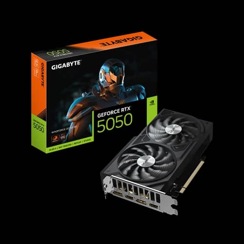 Placa de Video GIGABYTE GeForce RTX 5050 WINDFORCE OC V2 8G