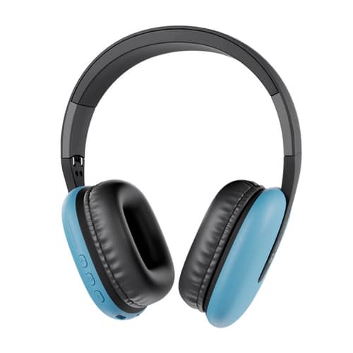 Auricular Klip Xtreme, Vincha Inalámbrico, 25Hs,Plegable, Azul