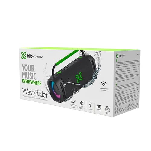 Parlante Klip Xtreme, Inal, 40w, 74hs, IPX7, Micro Sd,