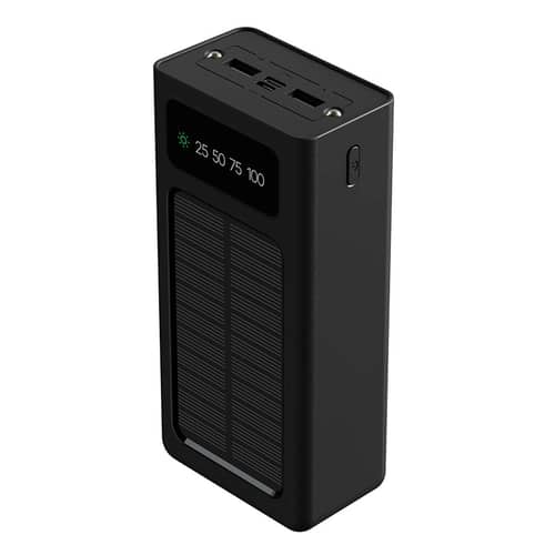 Power Xtech,30000 mAh,Panel solar, 6 salidas