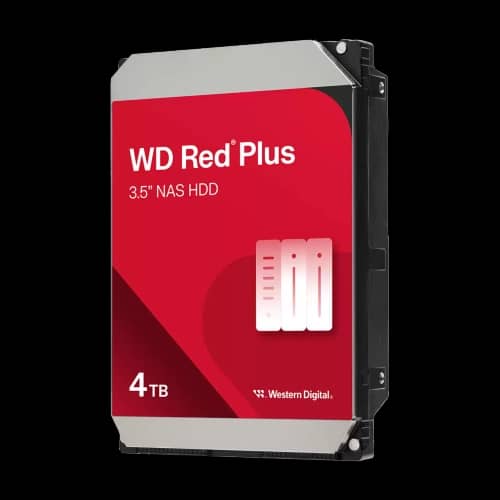 Disco duro interno WD 4TB 3.5" Red SATA 5400