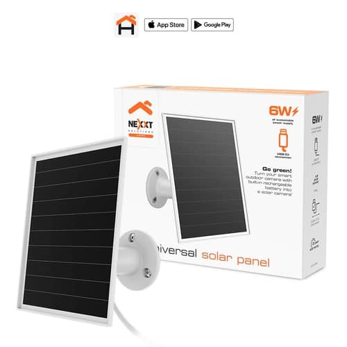 Panel Solar Nexxt Universal 6w para cam int , exte