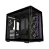 Gabinete Cooler Master Elite 600 Mid Tower 4 Fans ARGB Tempered Glass Black s/Fuente