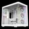 Gabinete Cooler Master Elite 600 Mid Tower 4 Fans ARGB Tempered Glass White s/Fuente