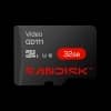 Tarjeta de Memoria SanDisk Video microSDHC 32GB UHS-I Class 10 100MB/s para videovigilancia