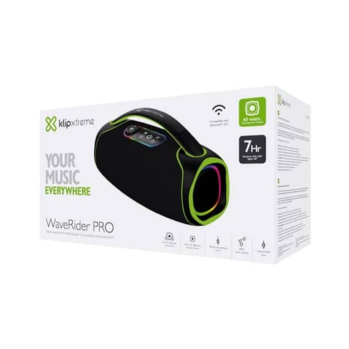 Parlante Klip Xtreme WaveRider PRO,60W,7HS