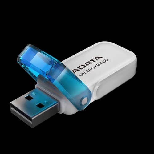 Pen Drive ADATA UV240 64GB USB 2.0 WHITE