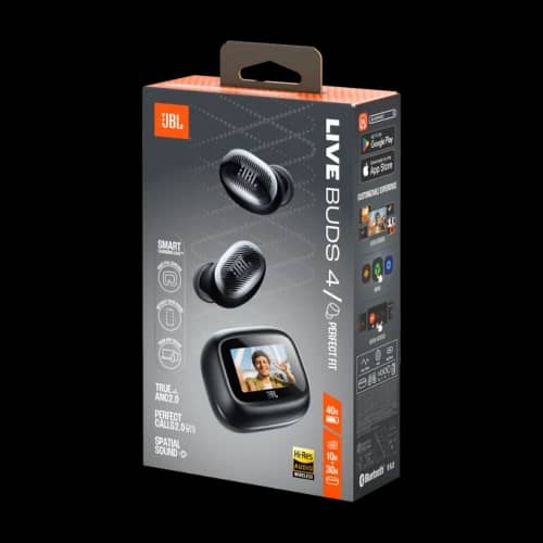 Auriculares JBL Live Buds 4 Negro
