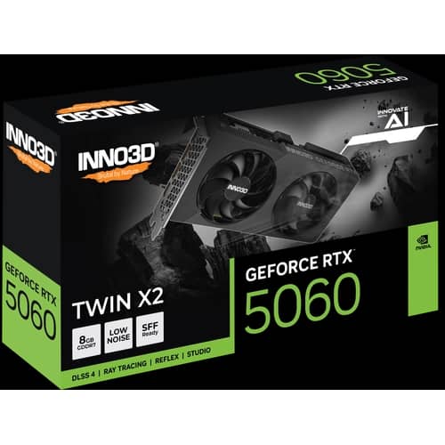 Placa de Video Inno3D GeForce RTX 5060 Twin X2 8GB