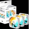 Fan Cooler GIGABYTE AORUS EZ CHAIN FAN 120x3 ARGB Blanco