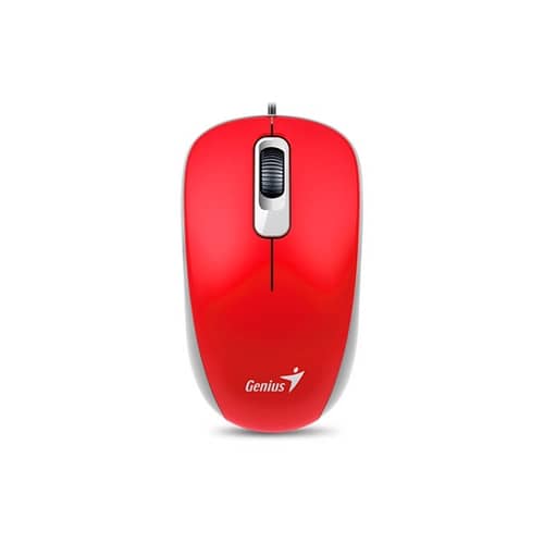 Mouse c/cable GENIUS DX-110 Rojo