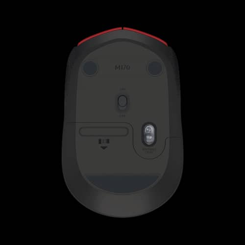 Mouse Inalámbrico LOGITECH M170 Rojo