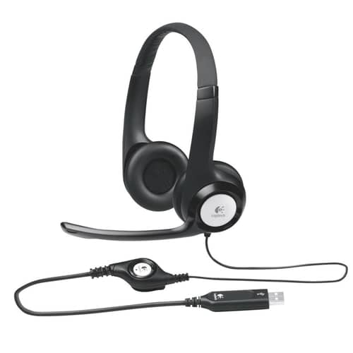 Auricular LOGITECH H390 Negro