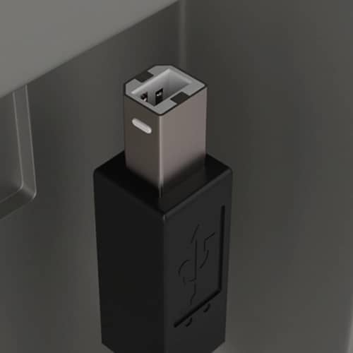 Cable Datos XTECH XTC-303 USB USB Tipo B Negro 3.80mts